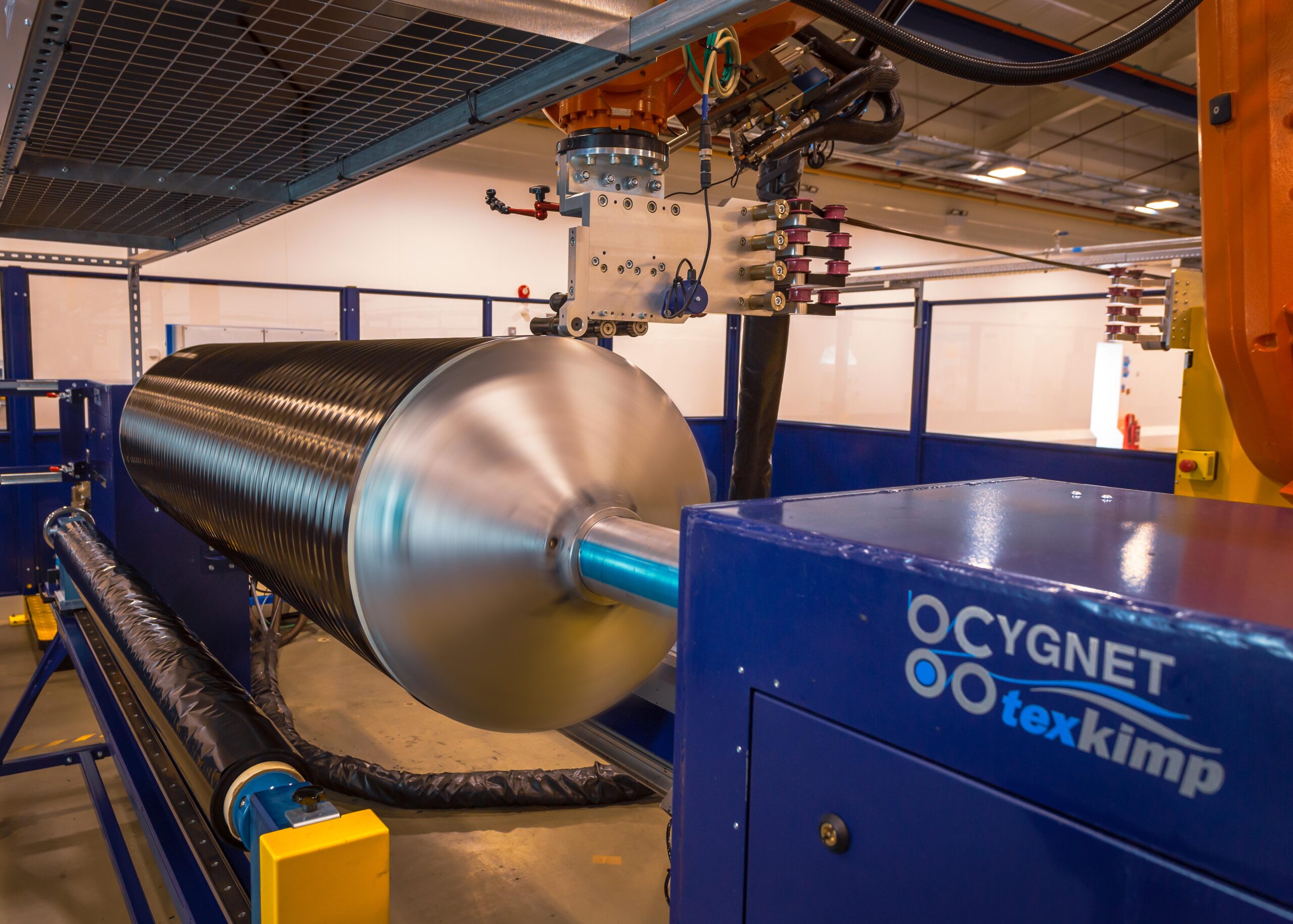 Cygnet Texkimp supplies Filament Winder to Solvay, 2020
